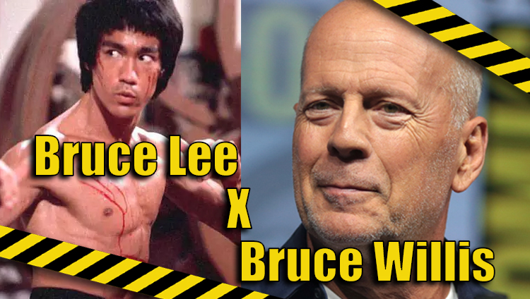Trocando as Bolas: Bruce Willis x Bruce Lee