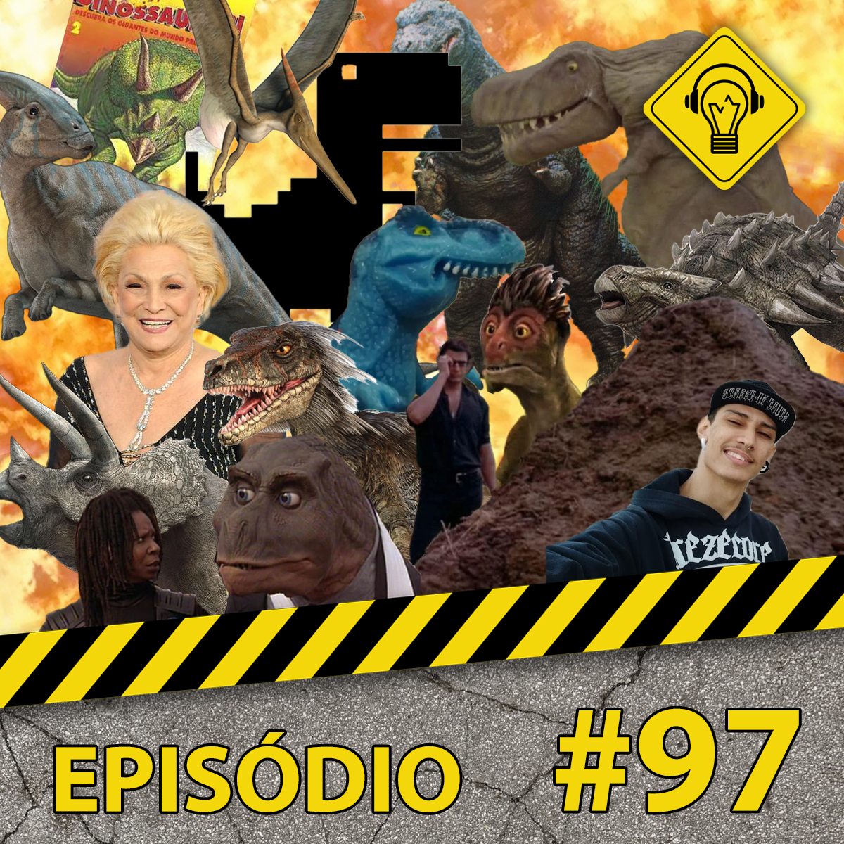 Podcast Ideia Errada #97 Dinossauros!