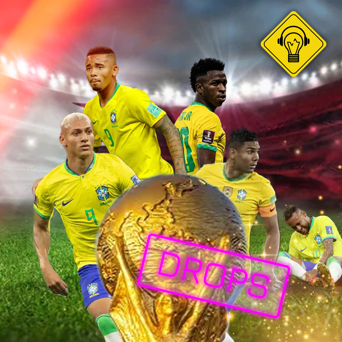 Ideia Errada Drops #Comentando o jogo do Brasil na Copa!